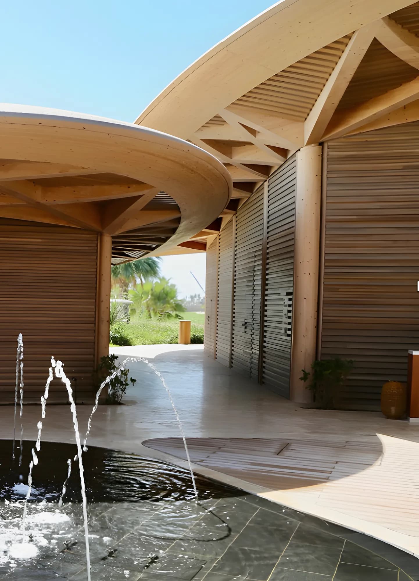 Shura Links Golf Clubhouse — Construction & details — 2