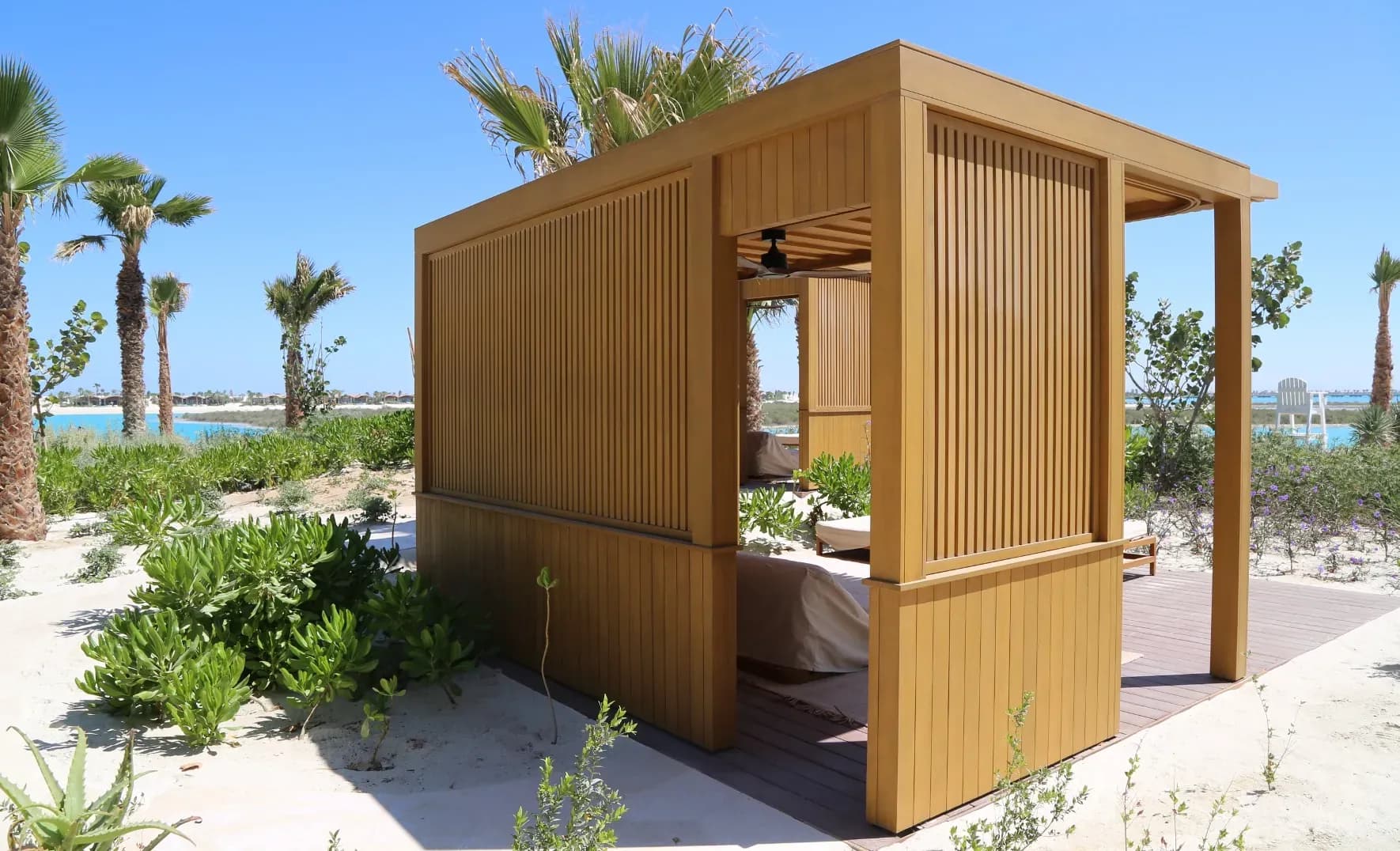 Miraval The Red Sea — The Samur trees — hardscape & timber structures — 5