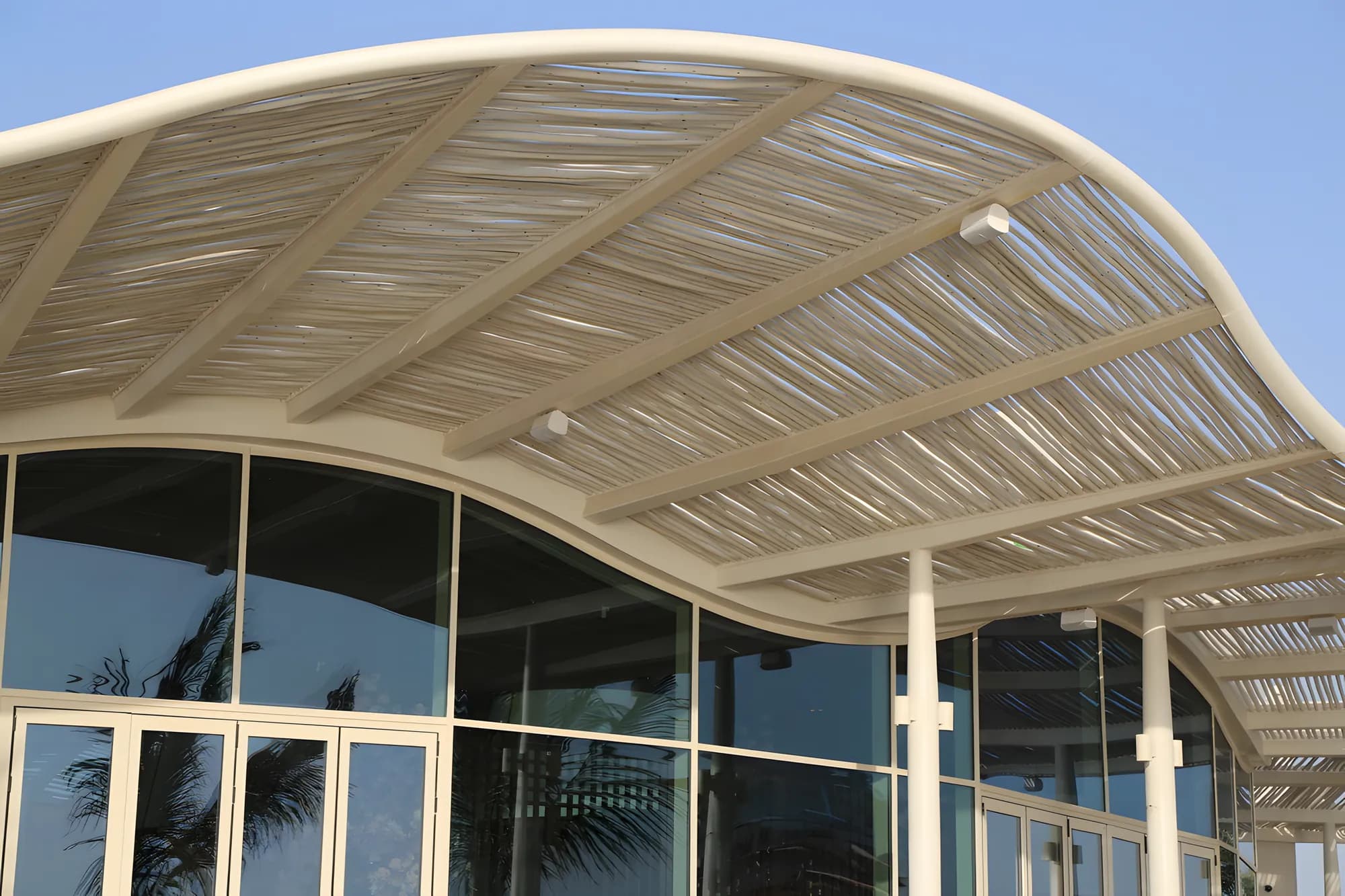 SLS Red Sea — Japanese restaurant soffit — eucalyptus — 9