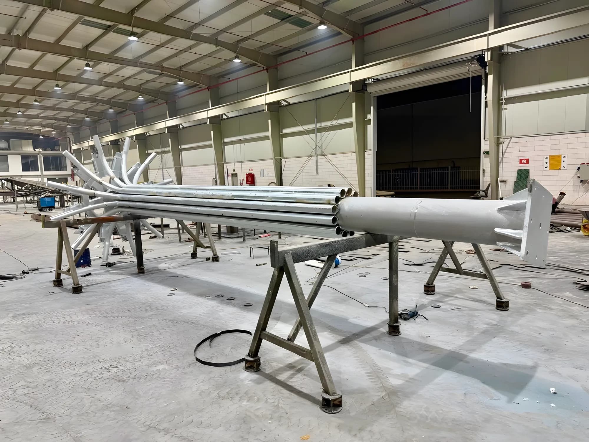 Noble Metal Factory — umbrella fabrication for Miraval, Red Sea