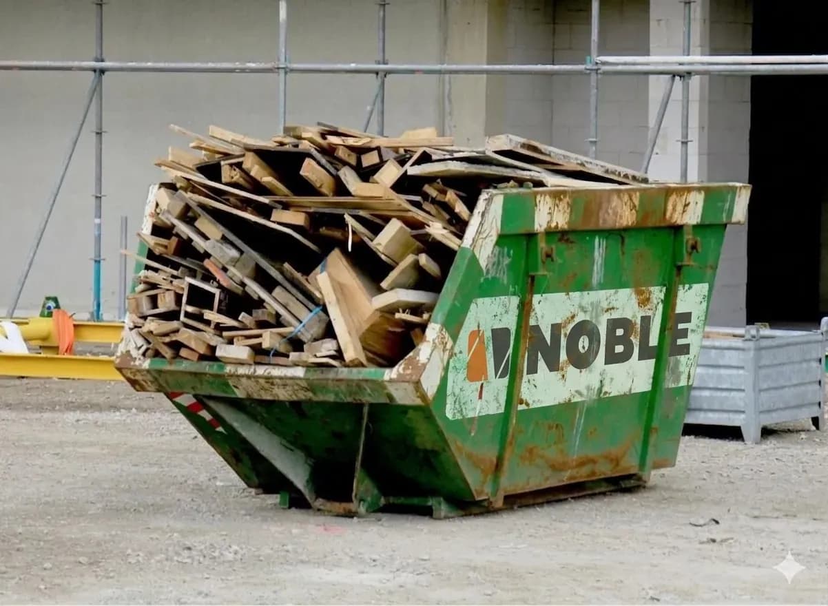 Off-cut streams segregated at source — untreated vs. engineered wood